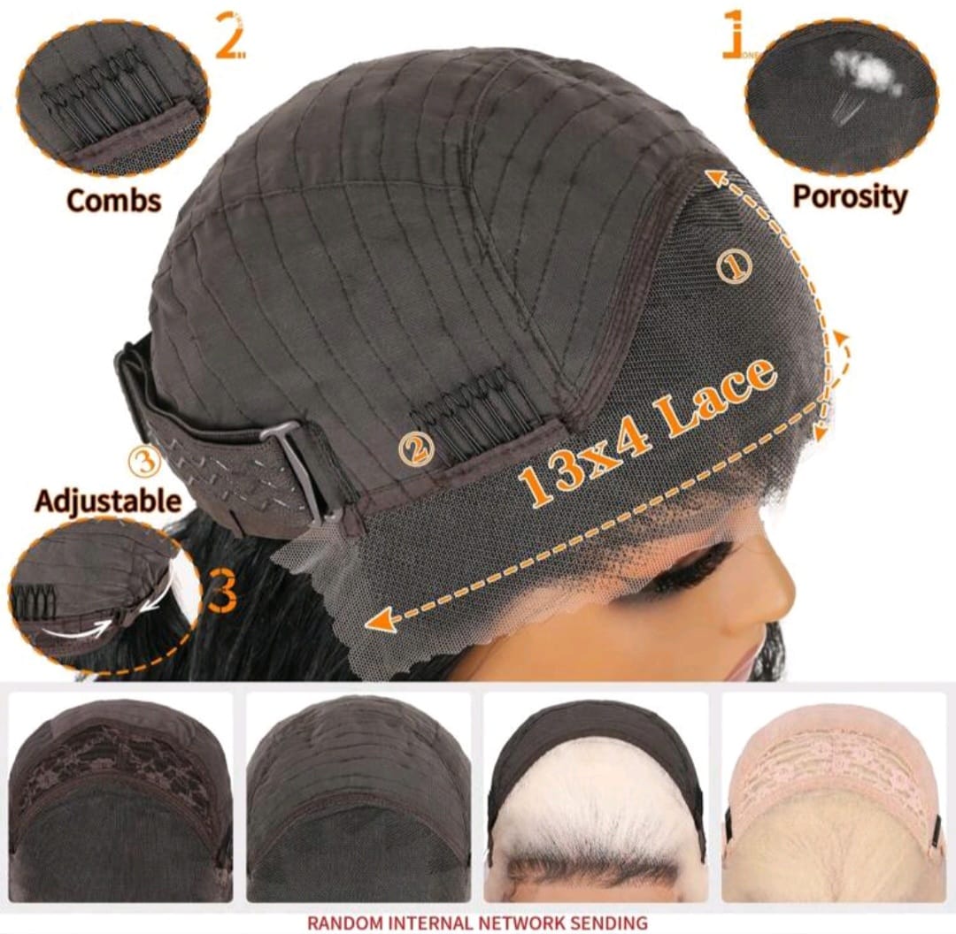 28 Inches Black Body Wave Luxury (Heat Resistant Human Blend)