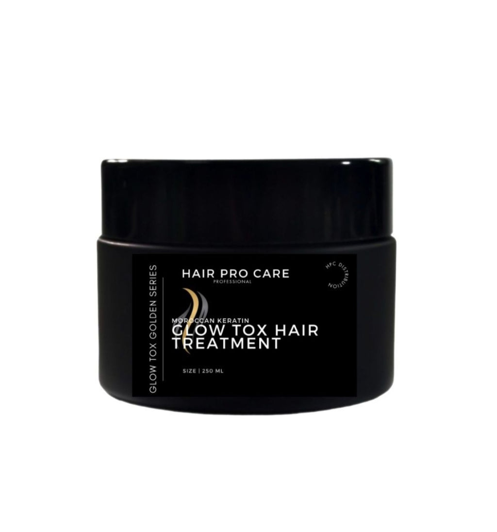 Hair Pro Care Moroccan Keratin Glow Tox Golden Series Hair Treatment - 250 ml