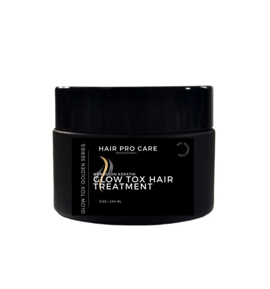 Hair Pro Care Moroccan Keratin Glow Tox Golden Series Hair Treatment - 250 ml