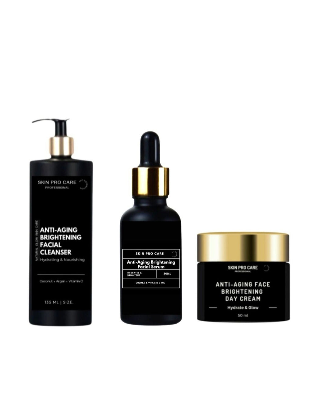 Skin Pro Care Anti-Aging Brightening Facial Combo Kit