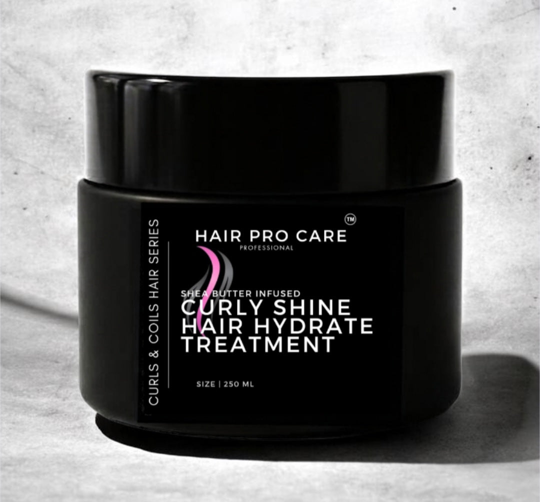 Hair Pro Care Curly Shine Hair Hydrate Leave-In Treatment (Curls and Coils Hair Series) 250ml