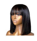 10 Inches Short Bob Straight Luxury Wig (Vietnamese Human Hair)