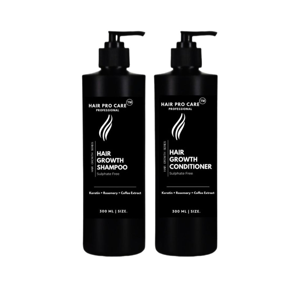 Hair Pro Care Keratin Hair Growth Shampoo and Hair Growth Conditioner Sulphate Free 300ml