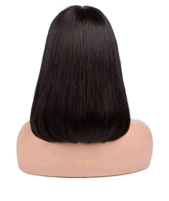 10 Inches Short Bob Straight Luxury Wig (Vietnamese Human Hair)