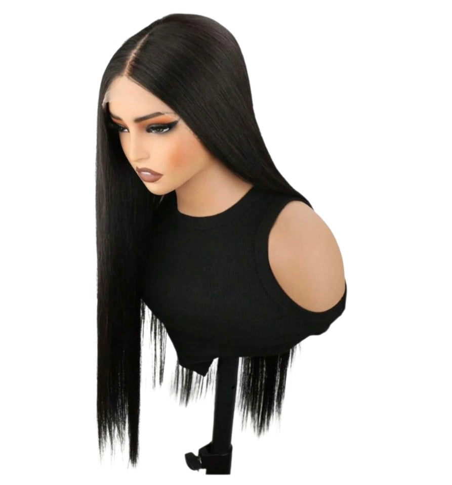 28 Inches Straight Miss Nova Luxury Wig ( Heat Resistant Human Blend)
