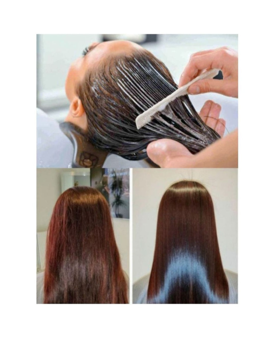 Keratin Straightening Hair Shampoo & Hair Conditioner Sulphate Free 300ml